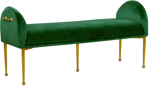 Owen Green Velvet Bench - Furniture Stars (Chicago, IL)