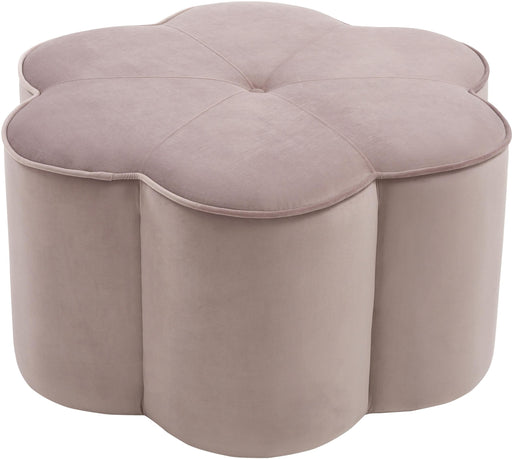 Daisy Pink Velvet Ottoman - Furniture Stars (Chicago, IL)