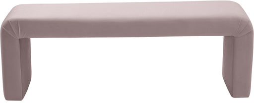Minimalist Pink Velvet Bench - Furniture Stars (Chicago, IL)