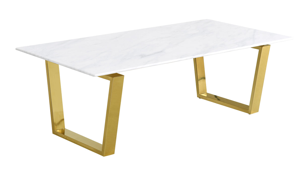 Cameron Gold Coffee Table - Furniture Stars (Chicago, IL)