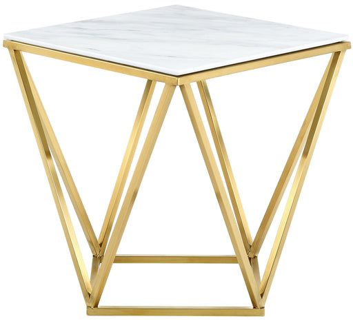 Mason Gold End Table - Furniture Stars (Chicago, IL)