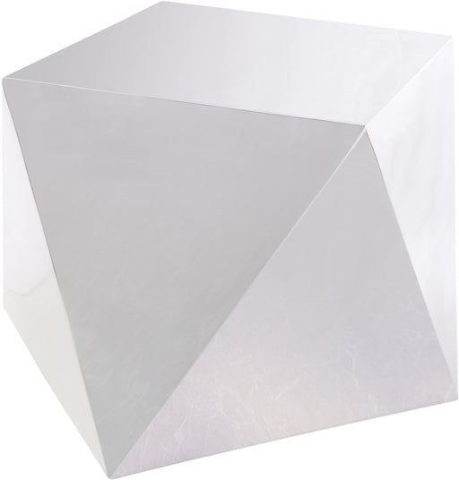 Gemma Silver End Table - Furniture Stars (Chicago, IL)