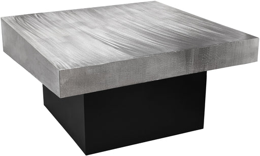 Palladium Silver Coffee Table - Furniture Stars (Chicago, IL)
