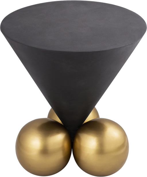 Naples Grey Cement End Table - Furniture Stars (Chicago, IL)