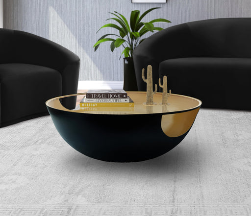 Doma Black / Gold Coffee Table - Furniture Stars (Chicago, IL)