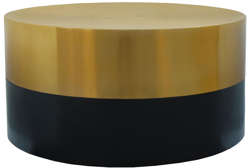 Sun Black / Gold Coffee Table - Furniture Stars (Chicago, IL)