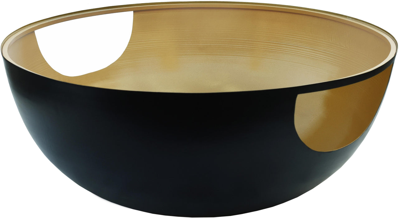 Doma Black / Gold Coffee Table - Furniture Stars (Chicago, IL)