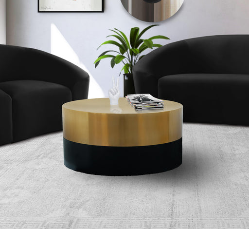 Sun Black / Gold Coffee Table - Furniture Stars (Chicago, IL)