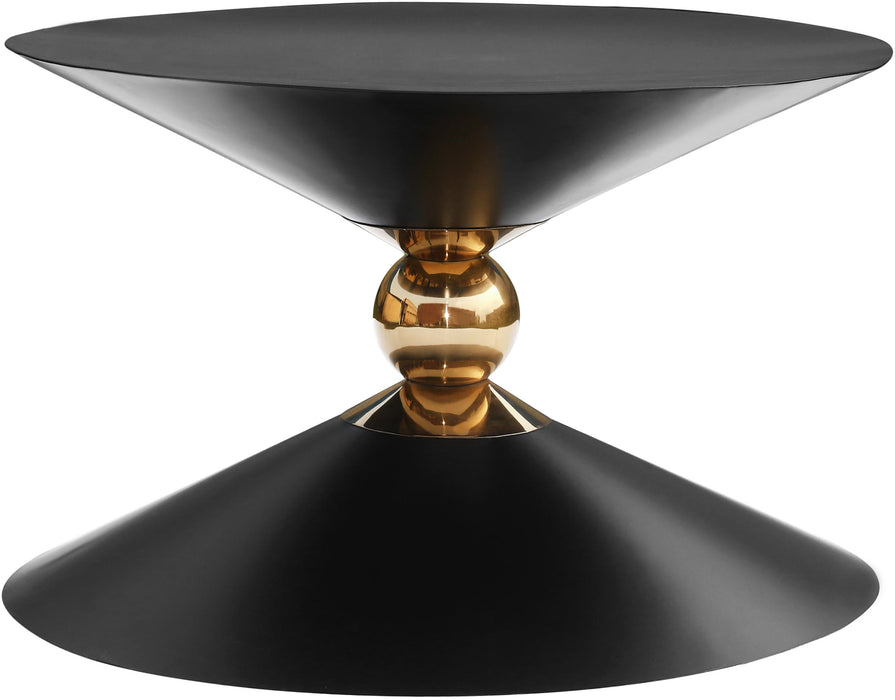 Malia Black / Gold Coffee Table - Furniture Stars (Chicago, IL)