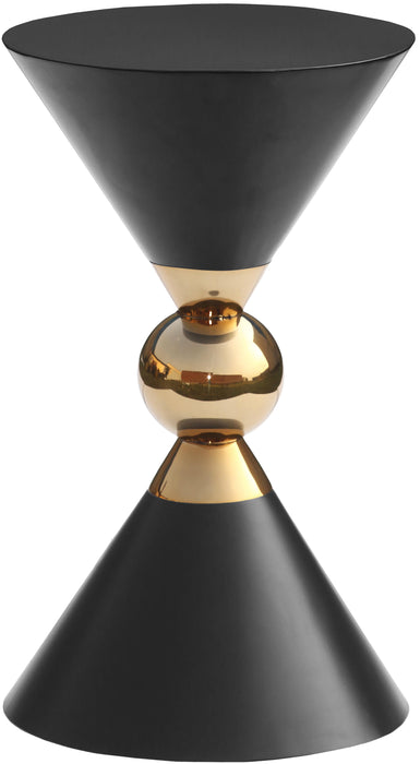 Malia Black / Gold End Table - Furniture Stars (Chicago, IL)