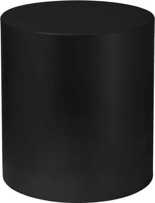 Cylinder Matte Black End Table - Furniture Stars (Chicago, IL)