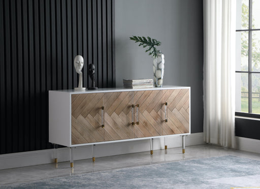 Jive White Lacquer Sideboard/Buffet - Furniture Stars (Chicago, IL)