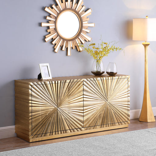 Golda Gold Leaf Sideboard/Buffet - Furniture Stars (Chicago, IL)