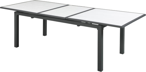 Nizuc White manufactured wood Outdoor Patio Aluminum Dining Table - Furniture Stars (Chicago, IL)