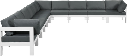 Nizuc Grey Waterproof Fabric Outdoor Patio Modular Sectional - Furniture Stars (Chicago, IL)