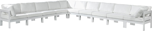 Nizuc White Waterproof Fabric Outdoor Patio Modular Sectional - Furniture Stars (Chicago, IL)