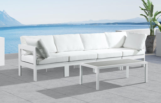 Nizuc White Waterproof Fabric Outdoor Patio Modular Sofa - Furniture Stars (Chicago, IL)