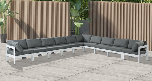 Nizuc Grey Waterproof Fabric Outdoor Patio Modular Sectional - Furniture Stars (Chicago, IL)