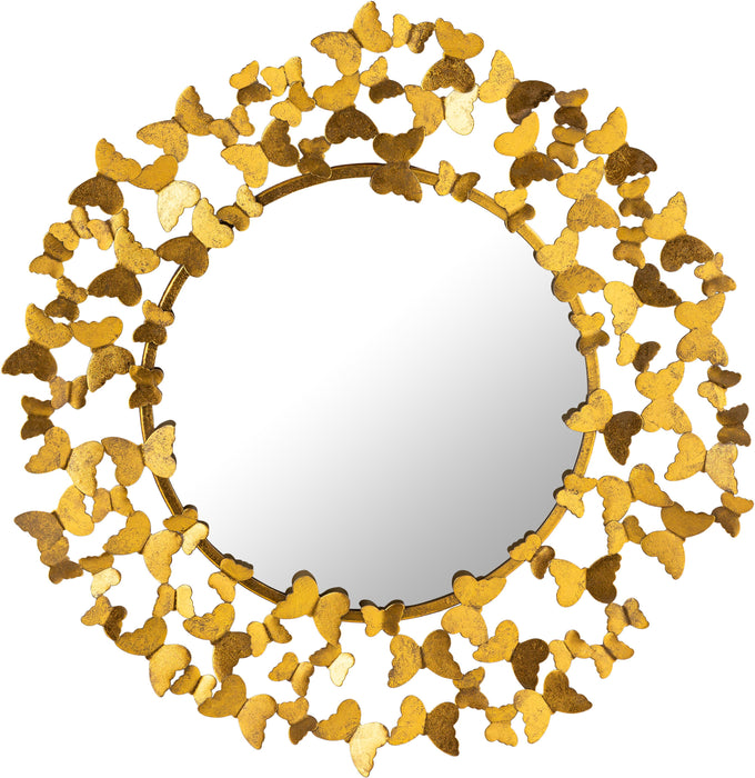 Butterfly Gold Mirror - Furniture Stars (Chicago, IL)