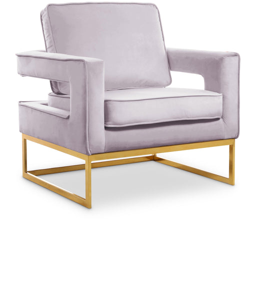 Noah Pink Velvet Accent Chair - Furniture Stars (Chicago, IL)