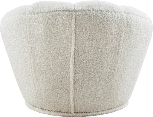 Dream White Faux Sheepskin Fur Accent Chair - Furniture Stars (Chicago, IL)