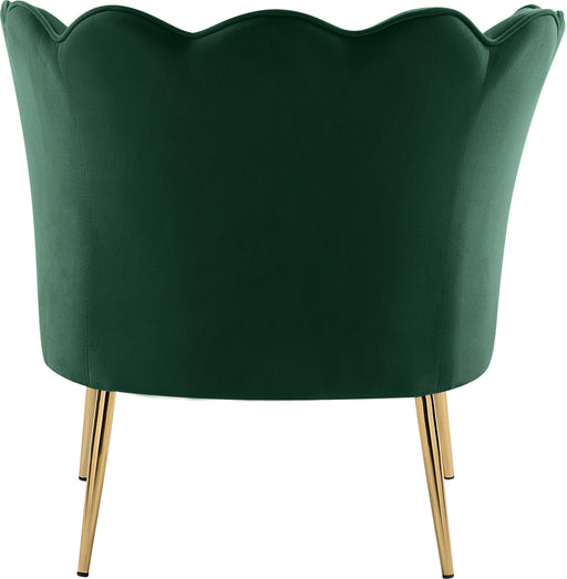 Jester Green Velvet Accent Chair - Furniture Stars (Chicago, IL)