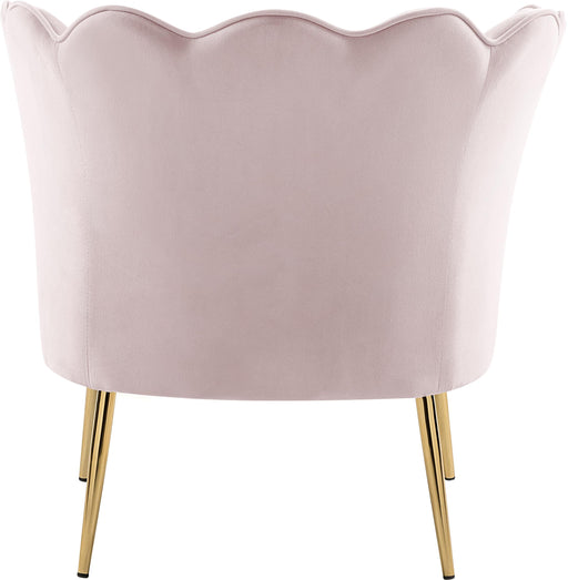 Jester Pink Velvet Accent Chair - Furniture Stars (Chicago, IL)