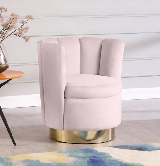 Lily Pink Velvet Accent Chair - Furniture Stars (Chicago, IL)