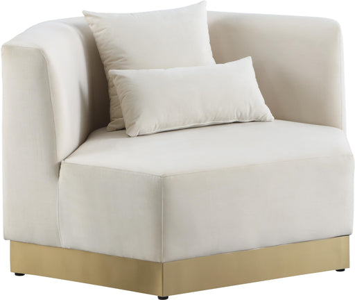 Marquis Cream Velvet Chair - Furniture Stars (Chicago, IL)
