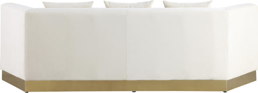 Marquis Cream Velvet Sofa - Furniture Stars (Chicago, IL)