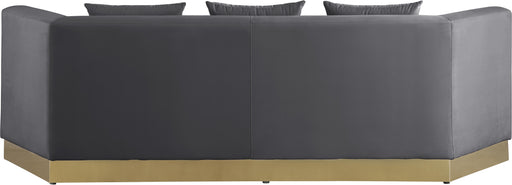 Marquis Grey Velvet Sofa - Furniture Stars (Chicago, IL)