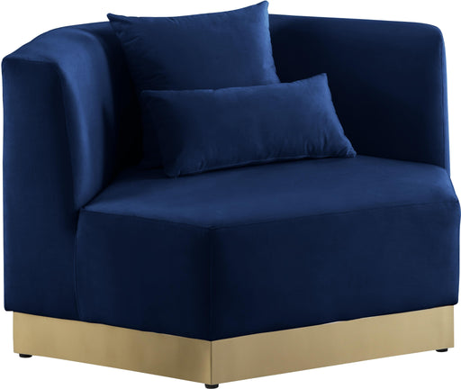 Marquis Navy Velvet Chair - Furniture Stars (Chicago, IL)