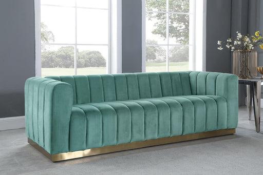 Marlon Mint Velvet Sofa - Furniture Stars (Chicago, IL)