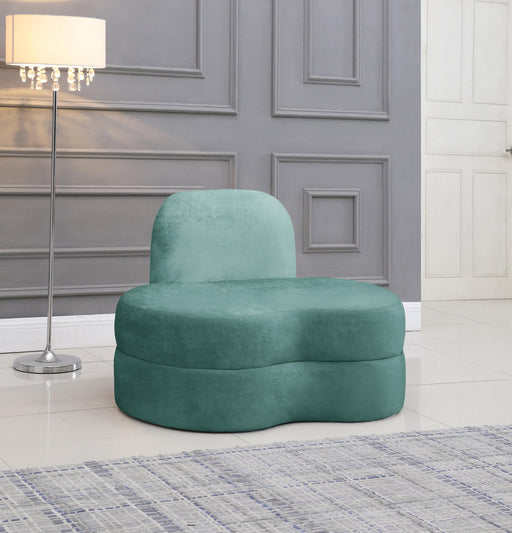 Mitzy Mint Velvet Chair - Furniture Stars (Chicago, IL)
