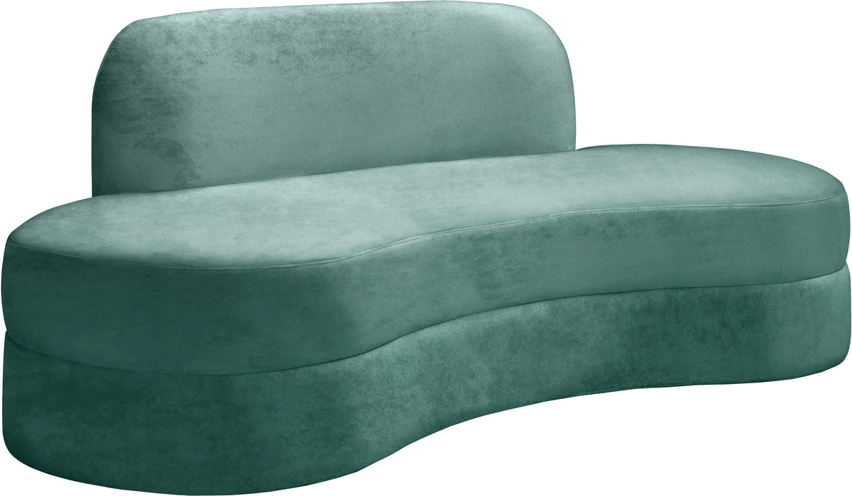 Mitzy Mint Velvet Sofa - Furniture Stars (Chicago, IL)