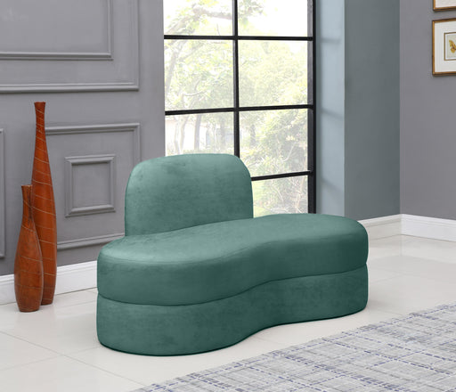 Mitzy Mint Velvet Loveseat - Furniture Stars (Chicago, IL)