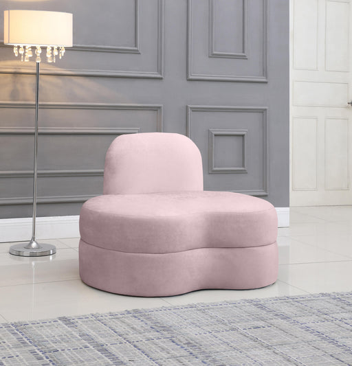 Mitzy Pink Velvet Chair - Furniture Stars (Chicago, IL)