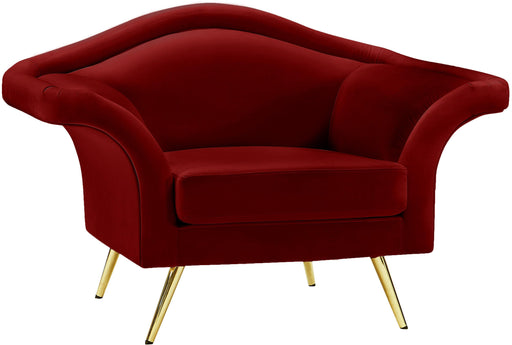 Lips Red Velvet Chair - Furniture Stars (Chicago, IL)