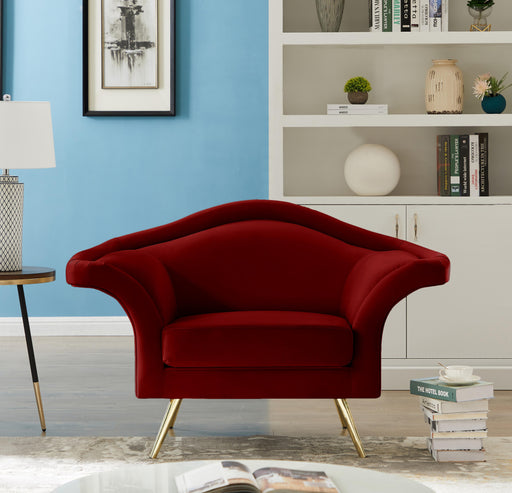 Lips Red Velvet Chair - Furniture Stars (Chicago, IL)