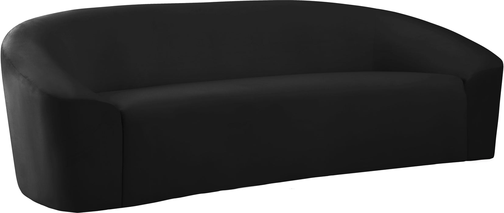 Riley Black Velvet Sofa - Furniture Stars (Chicago, IL)