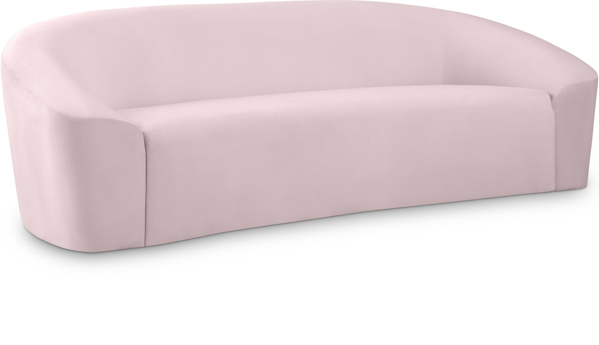 Riley Pink Velvet Sofa - Furniture Stars (Chicago, IL)