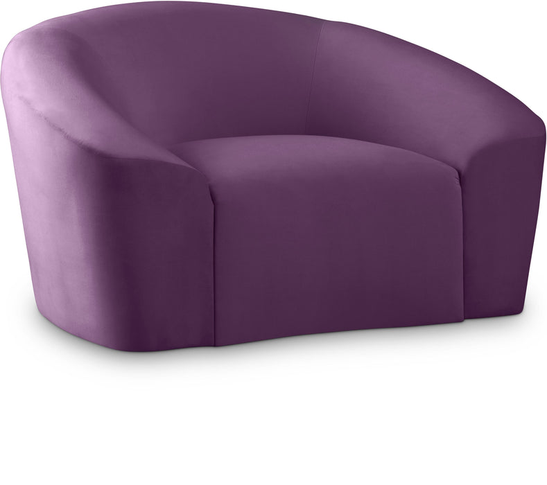 Riley Purple Velvet Chair - Furniture Stars (Chicago, IL)