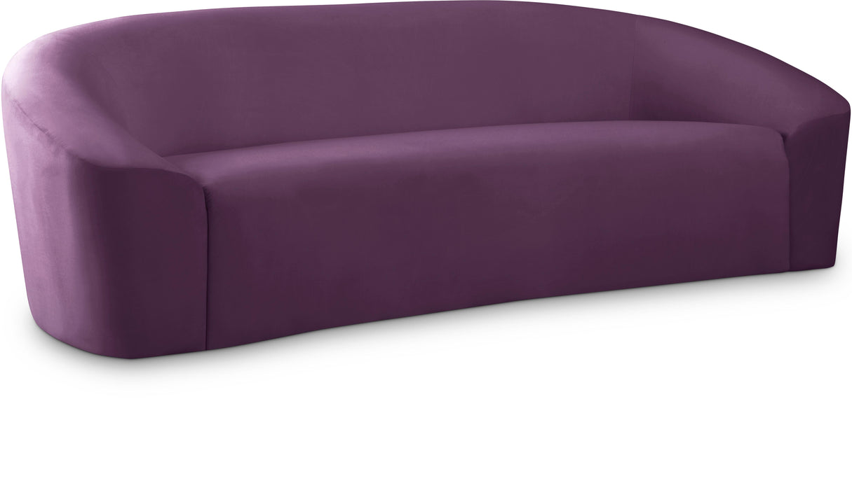 Riley Purple Velvet Sofa - Furniture Stars (Chicago, IL)