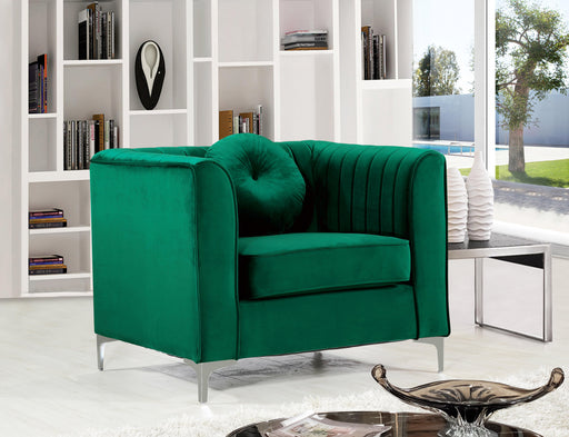 Isabelle Green Velvet Chair - Furniture Stars (Chicago, IL)