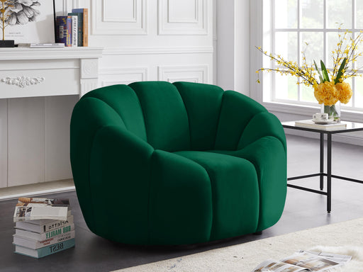 Elijah Green Velvet Chair - Furniture Stars (Chicago, IL)
