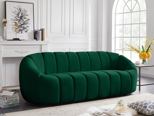 Elijah Green Velvet Sofa - Furniture Stars (Chicago, IL)