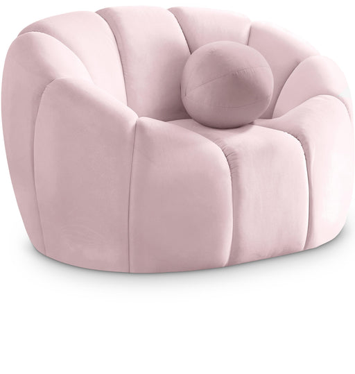 Elijah Pink Velvet Chair - Furniture Stars (Chicago, IL)