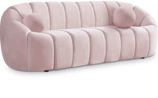 Elijah Pink Velvet Sofa - Furniture Stars (Chicago, IL)