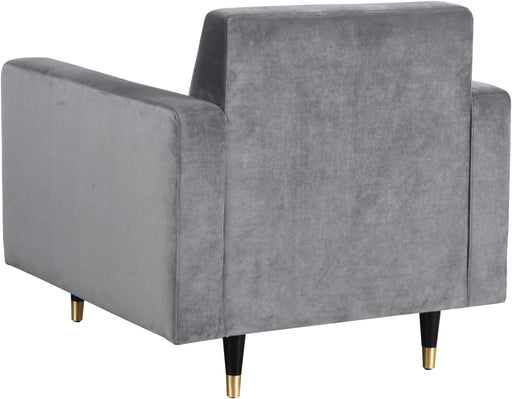 Lola Grey Velvet Chair - Furniture Stars (Chicago, IL)