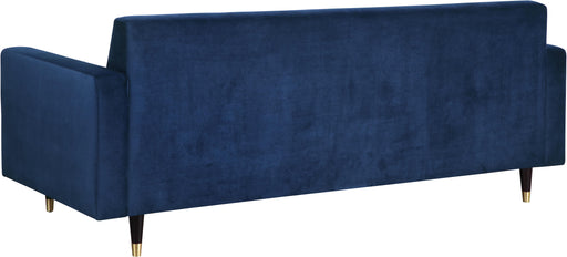 Lola Navy Velvet Sofa - Furniture Stars (Chicago, IL)